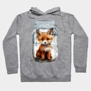 Fox Kit in a Jar Hoodie